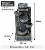 Zen Harmony Multi-Tier Cascading Tabletop Water Fountain/3