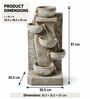 Zen Harmony Multi-Tier Cascading Tabletop Water Fountain/4