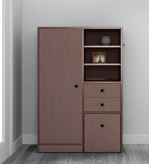 Buy Shoe Cabinet in Brown Colour by 