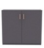 S29 Shoe Rack with Seating in Grey Finish