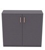 S29 Shoe Rack with Seating in Grey Finish