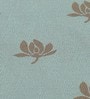 Floral Pattern Blue Polyester 90x60 Inch Table Cloth