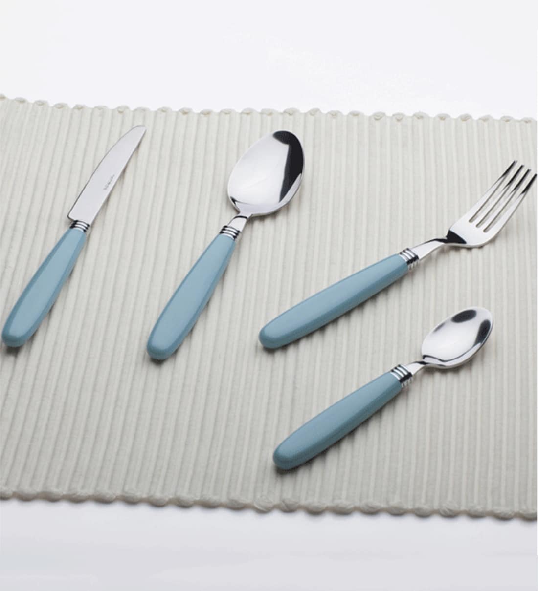 Buy Sabichi Elkie Blue Cutlery Set Set of 16 Online Cutlery Sets