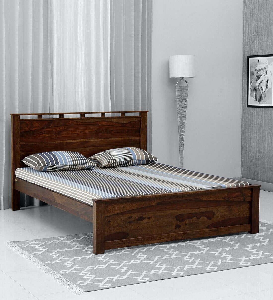 queen size cot pepperfry