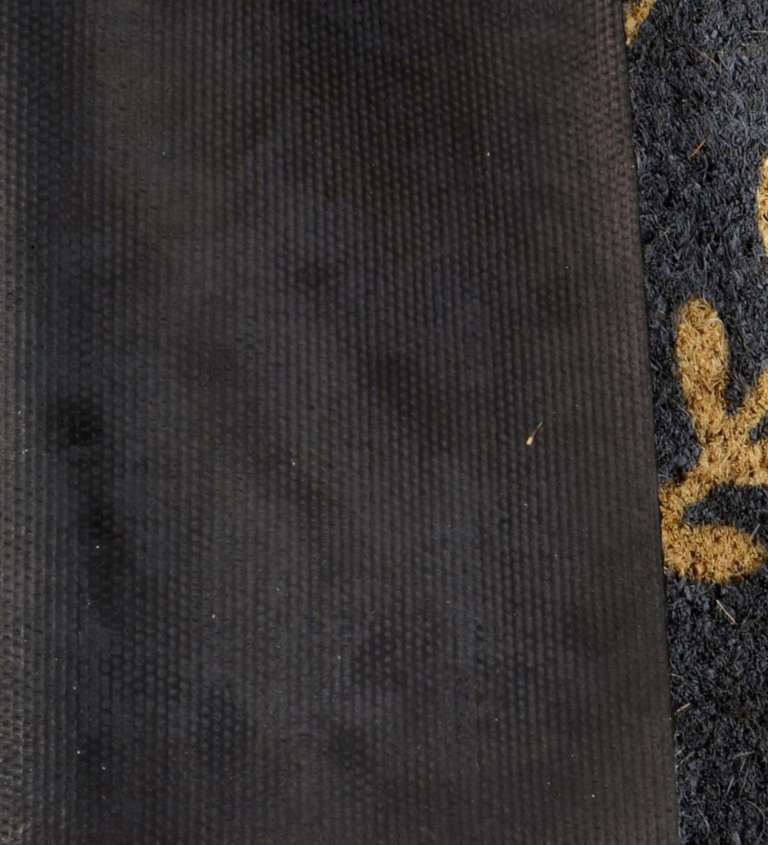 Buy Grey Coir Stain Resistant Door Mats 24 x 16 inches by Saral Home