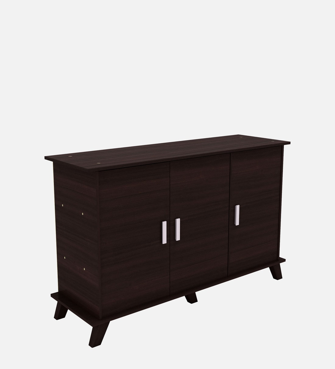 Buy Sayuri 3 Door Shoe in Wenge Finish By Mintwud Online Shoe