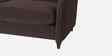 Sally Velvet 2 Seater Sofa in Mocha Brown Color