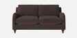 Sally Velvet 2 Seater Sofa in Mocha Brown Color