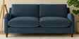 Sally Velvet 2 Seater Sofa in Oxford Blue Color