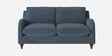 Sally Velvet 2 Seater Sofa in Oxford Blue Color