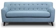 San Bruno Three Seater Sofa in Ice Blue Colour