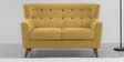San Pablo Two Seater Sofa in Ochre Colour