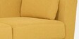 Santiago Fabric 2 Seater Sofa In Camel Yellow Colour