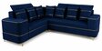 Sapphire 6 Seater Corner Sofa In Blue Color