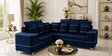 Sapphire 6 Seater Corner Sofa In Blue Color