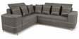 Sapphire 6 Seater Corner Sofa In Grey Color