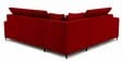 Sapphire 6 Seater Corner Sofa In Maroon Color