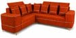 Sapphire 6 Seater Corner Sofa In Orange Color