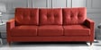 Sara 3 Seater Sofa in Orange Colour