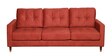 Sara 3 Seater Sofa in Orange Colour