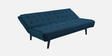 Saso Fabric Convertible Sofa Cum Bed In Light Blue Colour