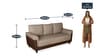 Saviour Sofa Set ( 3+1+1) in Brown Colour