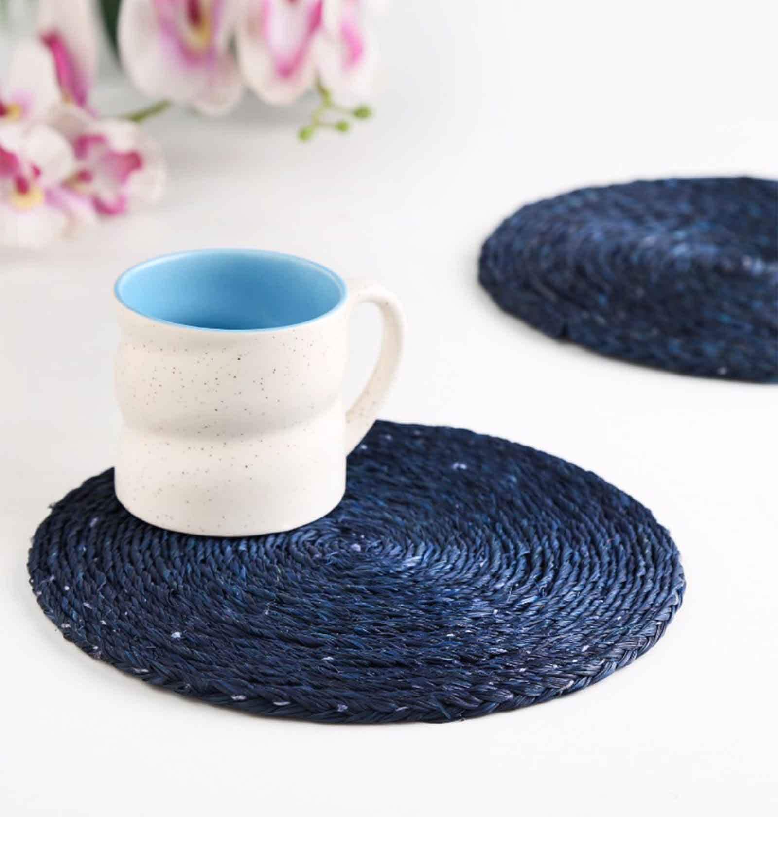 Lydia Blue Sabai Grass (Set of 2) Trivet