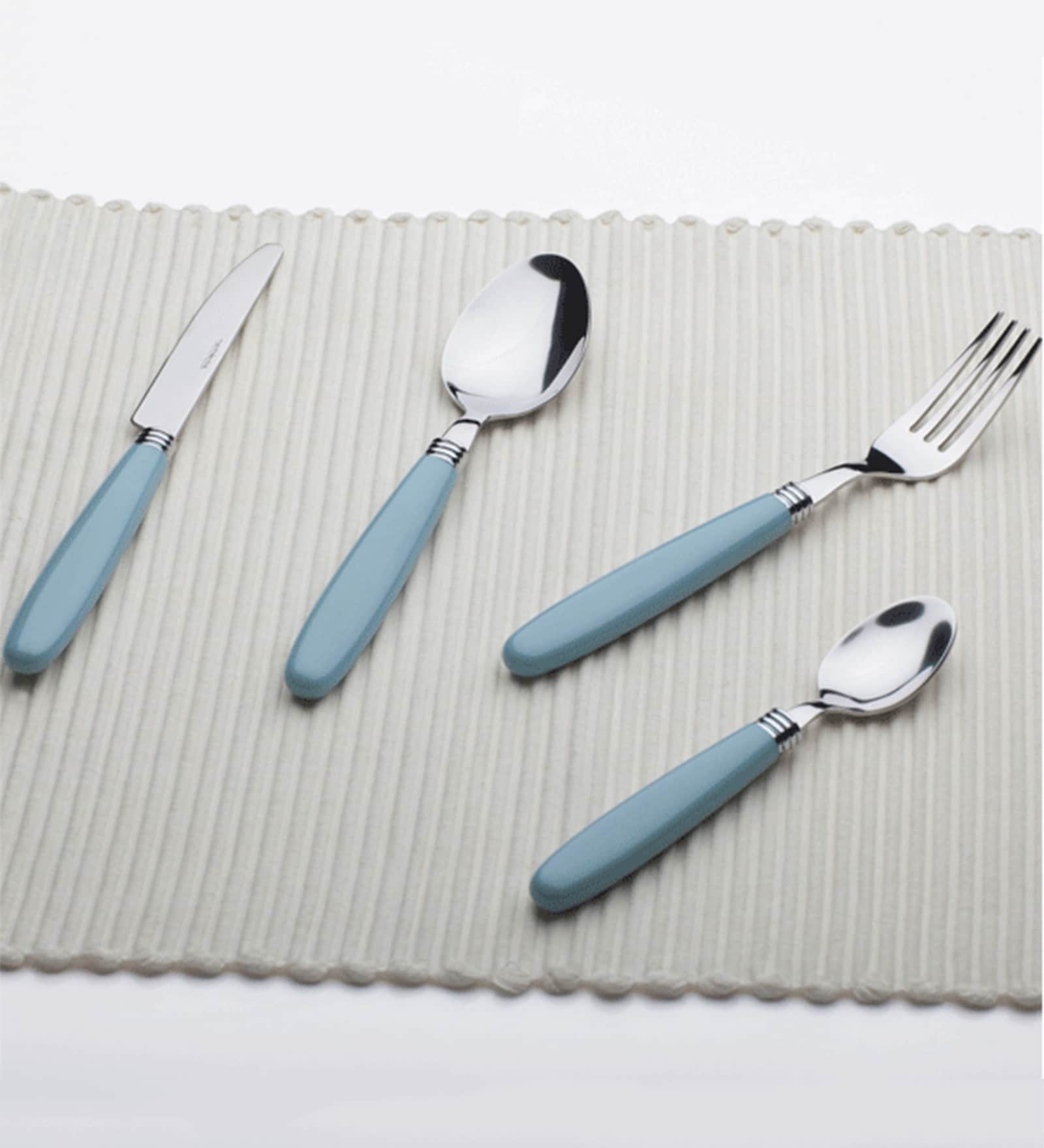 Buy Sabichi Elkie Blue Cutlery Set Set of 16 Online Cutlery Sets