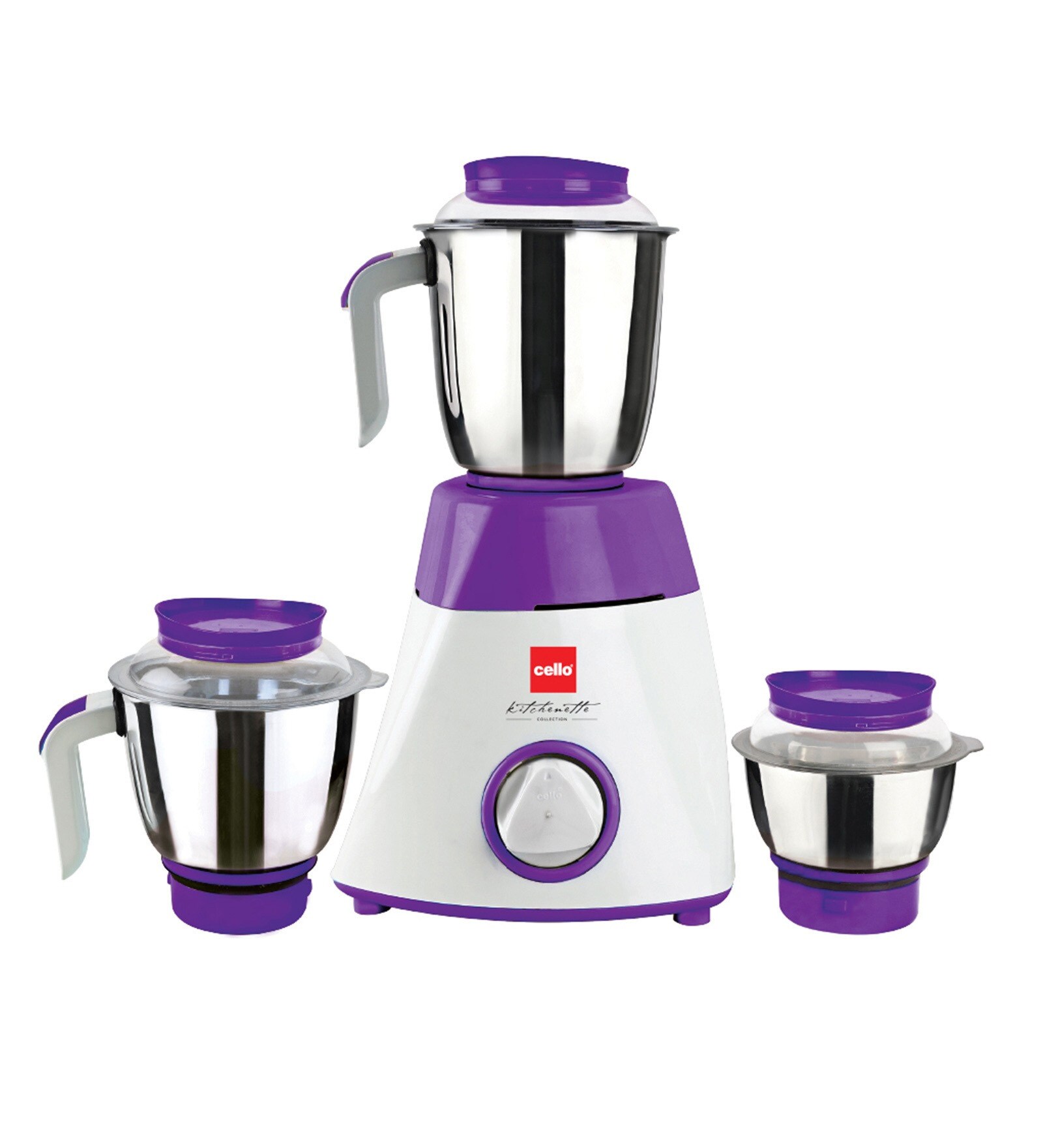 Buy Cello 3 Jars 750W White Mixer Grinder (Model No GNM SAF75) Online