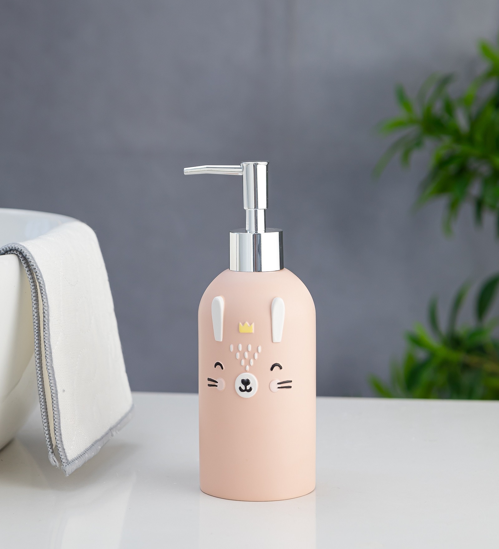 Peach Kids Hand Wash Dispenser