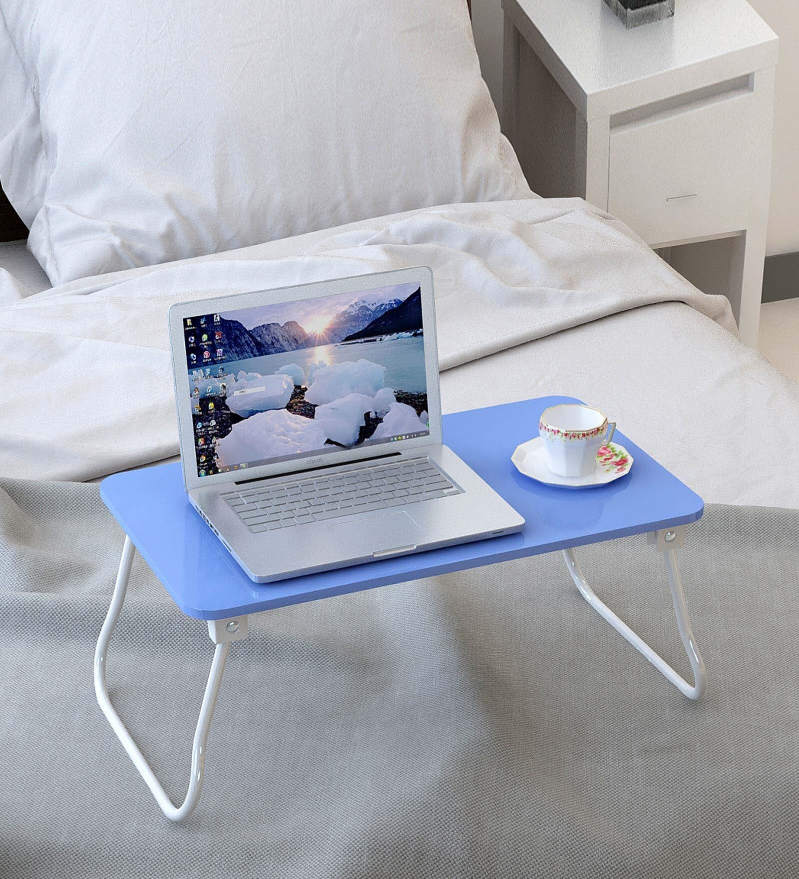 Buy Sage Study & Laptop Table in Blue & White Colour at 25% OFF by ...