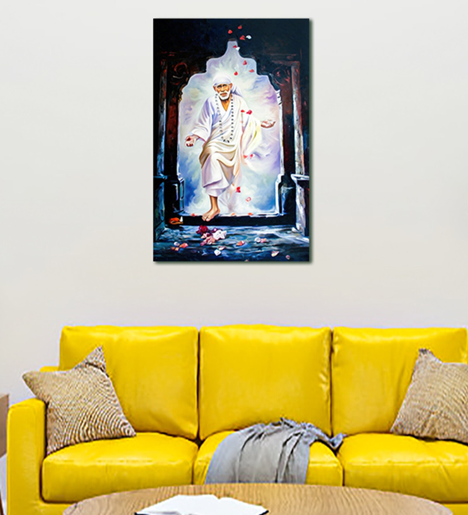 Sai Ram Toughened Glass Art Prints
