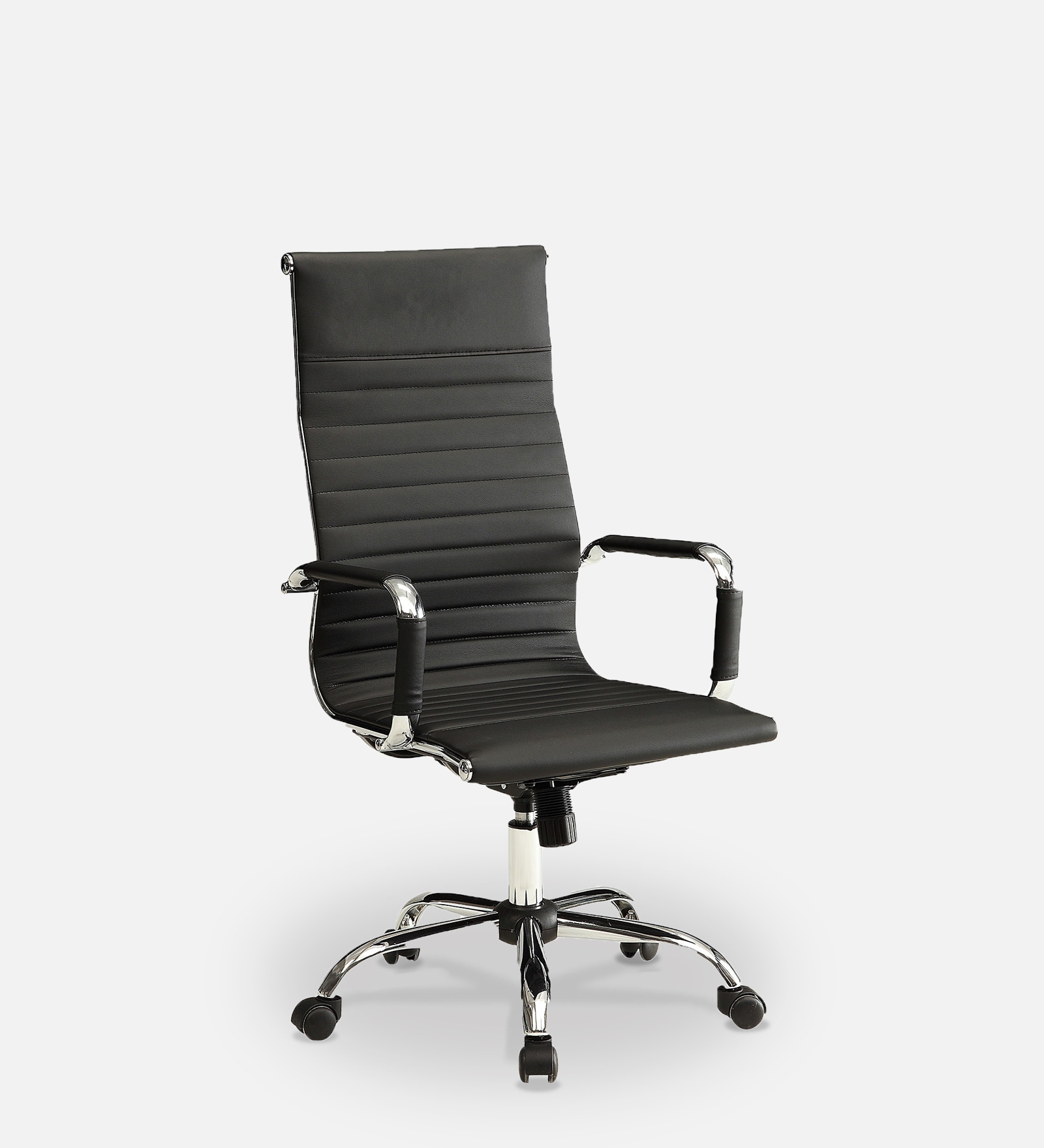 Saint Leatherette Executive Chair in Black Colour