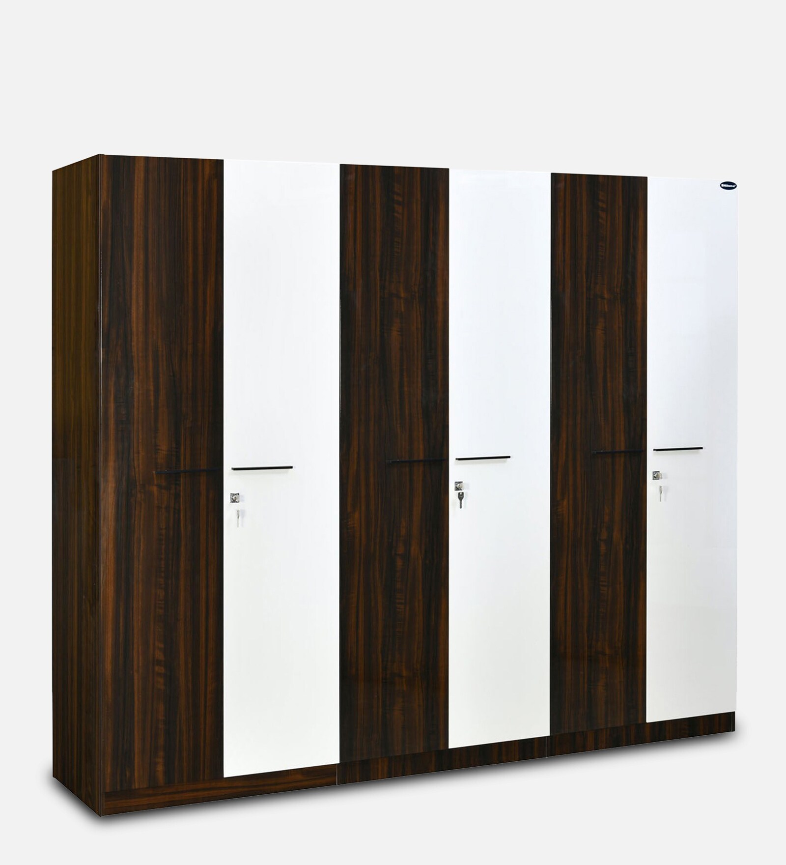 Salsa New 6 Door Wardrobe In Brown Colour