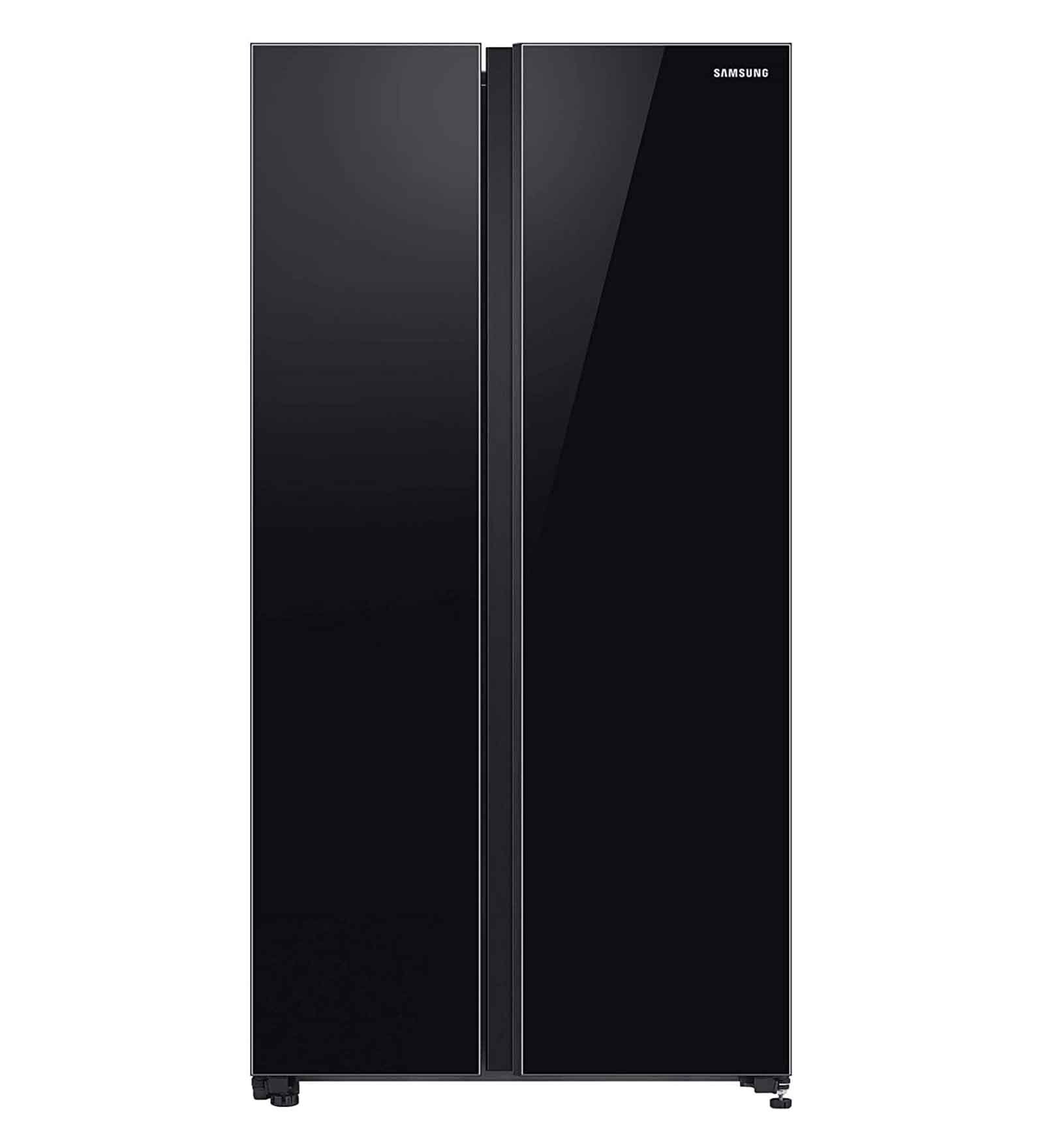 Samsung 700 L with Inverter Side-by-Side Refrigerator (RS72R50112C/TL, Black)