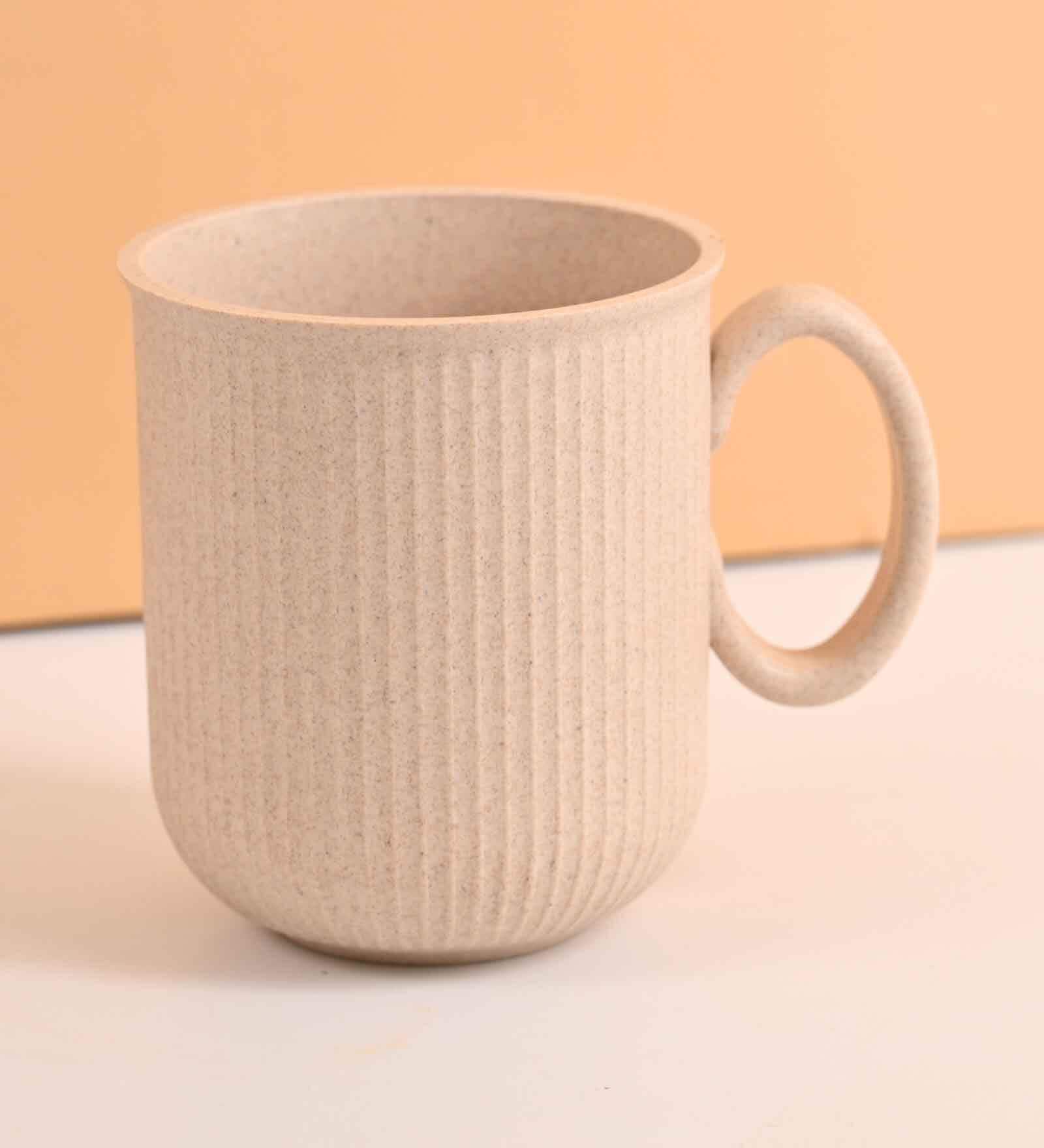 Sand Castle Statement Coffee Mug 350 ml (1 Pc)Rice Husk Biocomposite