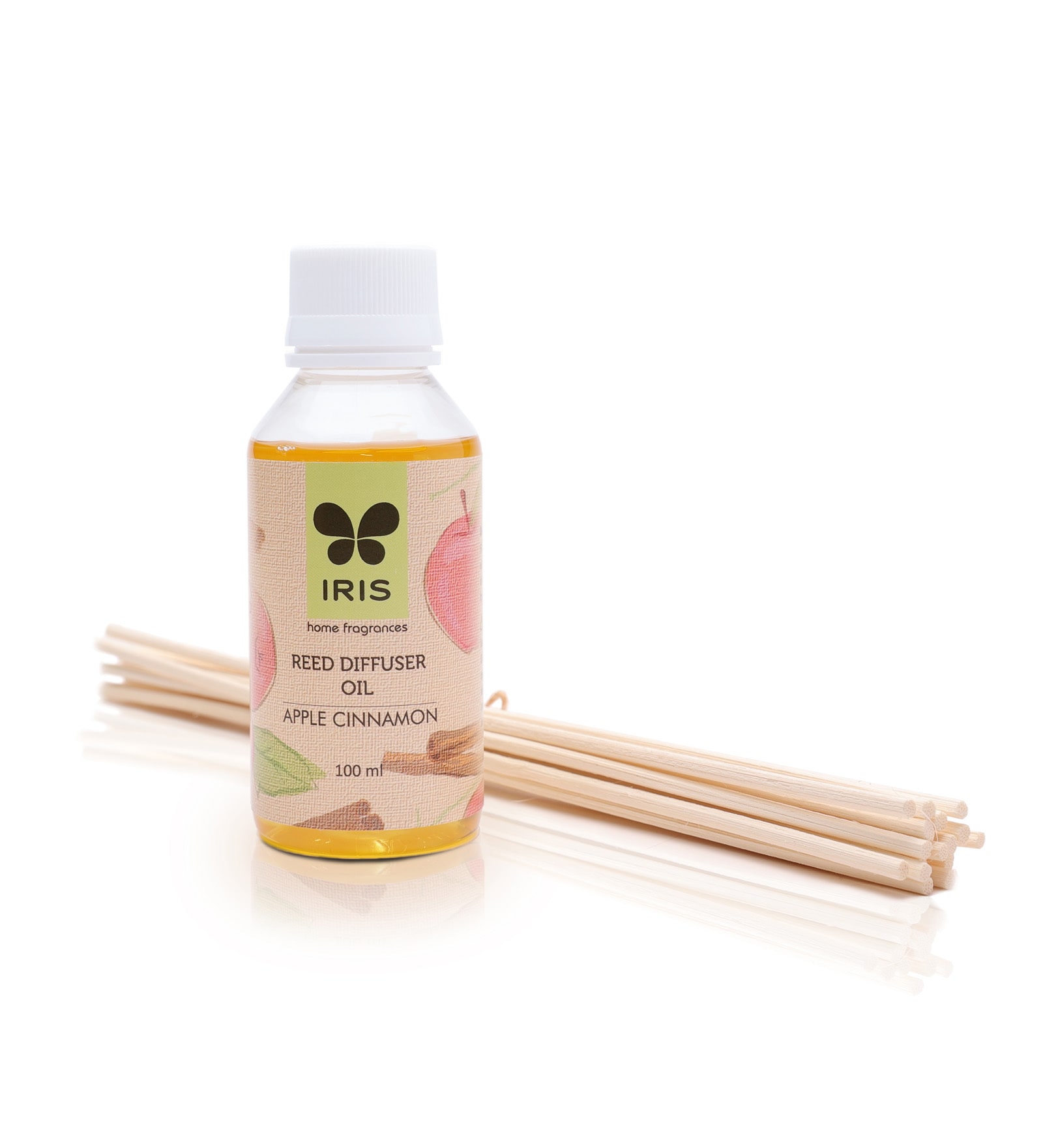 Sandal Cinnamon 100 ml Reed Diffuser Refill Pack with 16 Reed Sticks