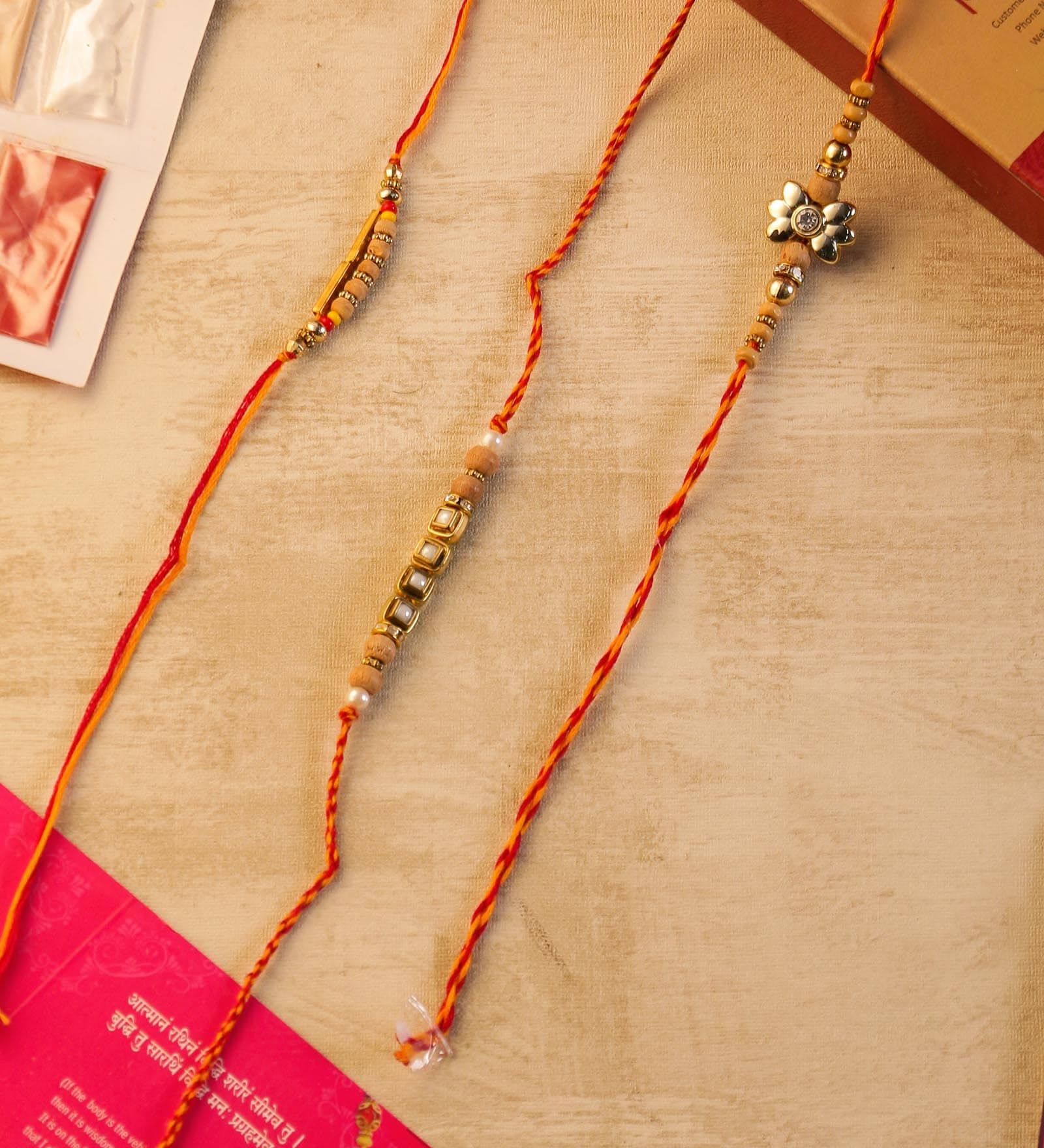 Sandalwood Beads Rakhis
