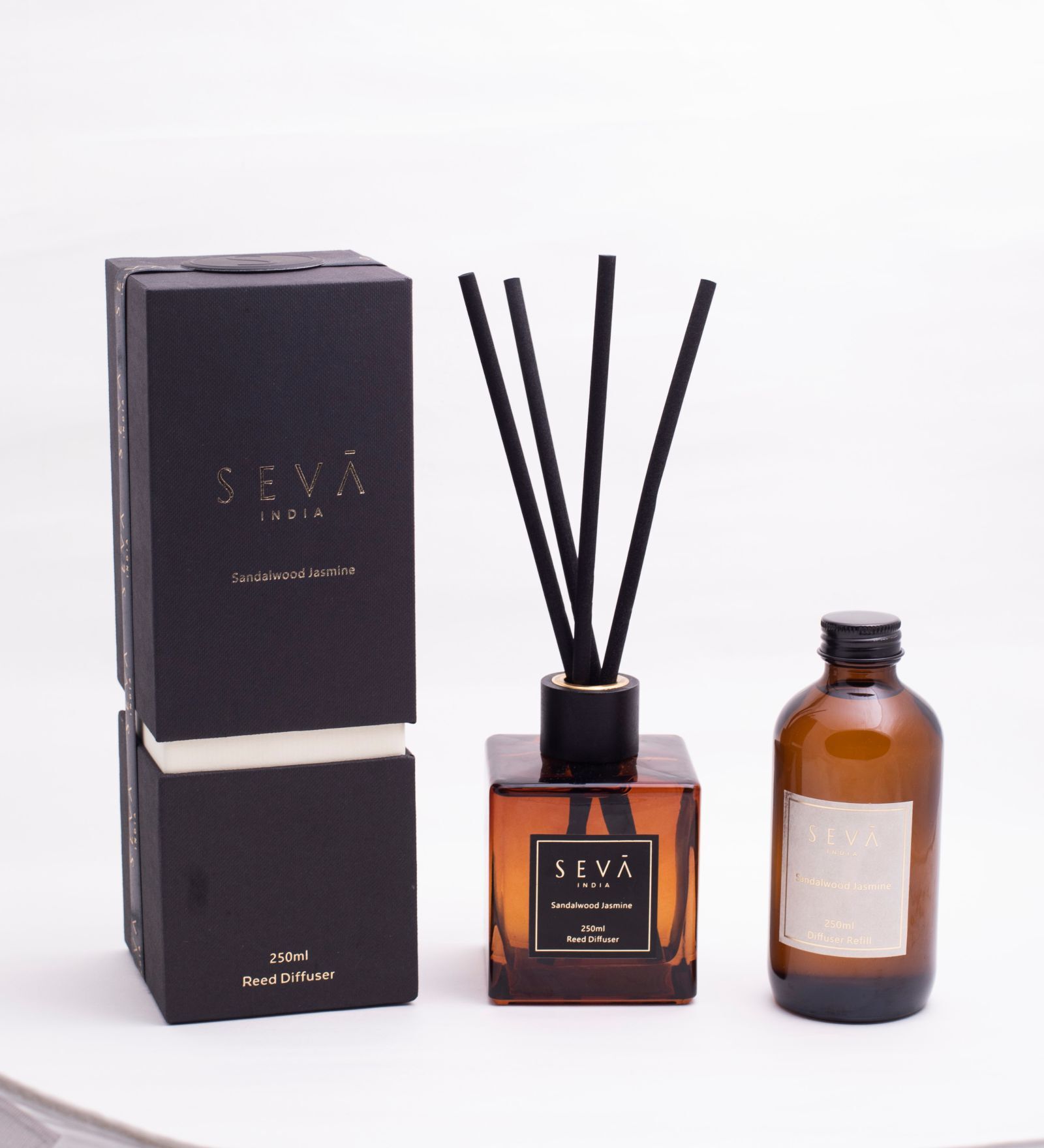 Sandalwood Jasmine Reed Diffuser Refill Pack