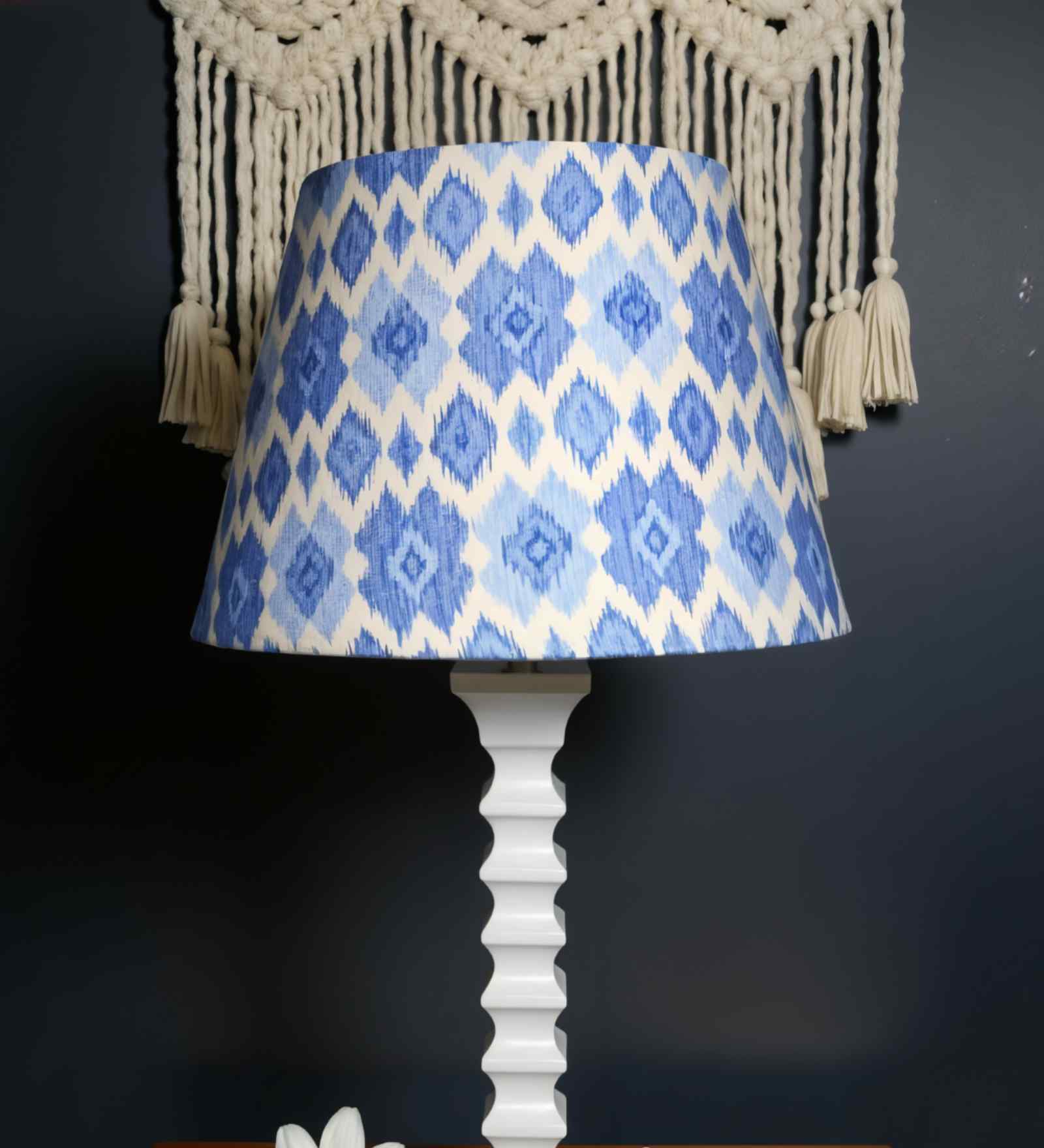 Santorini Cotton Linen Lampshade