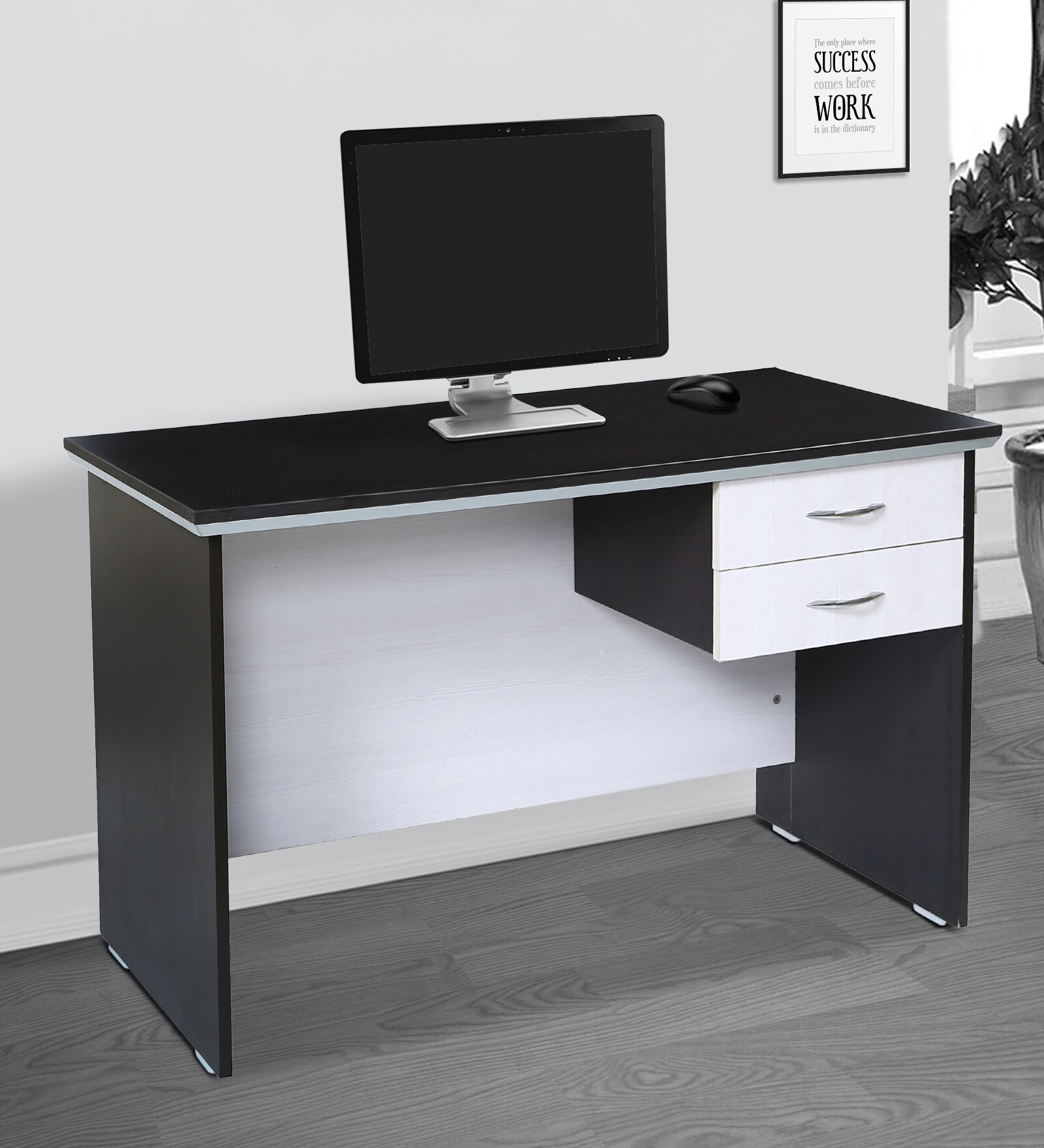 Sarcolite Writing Table in Wenge & White Finish