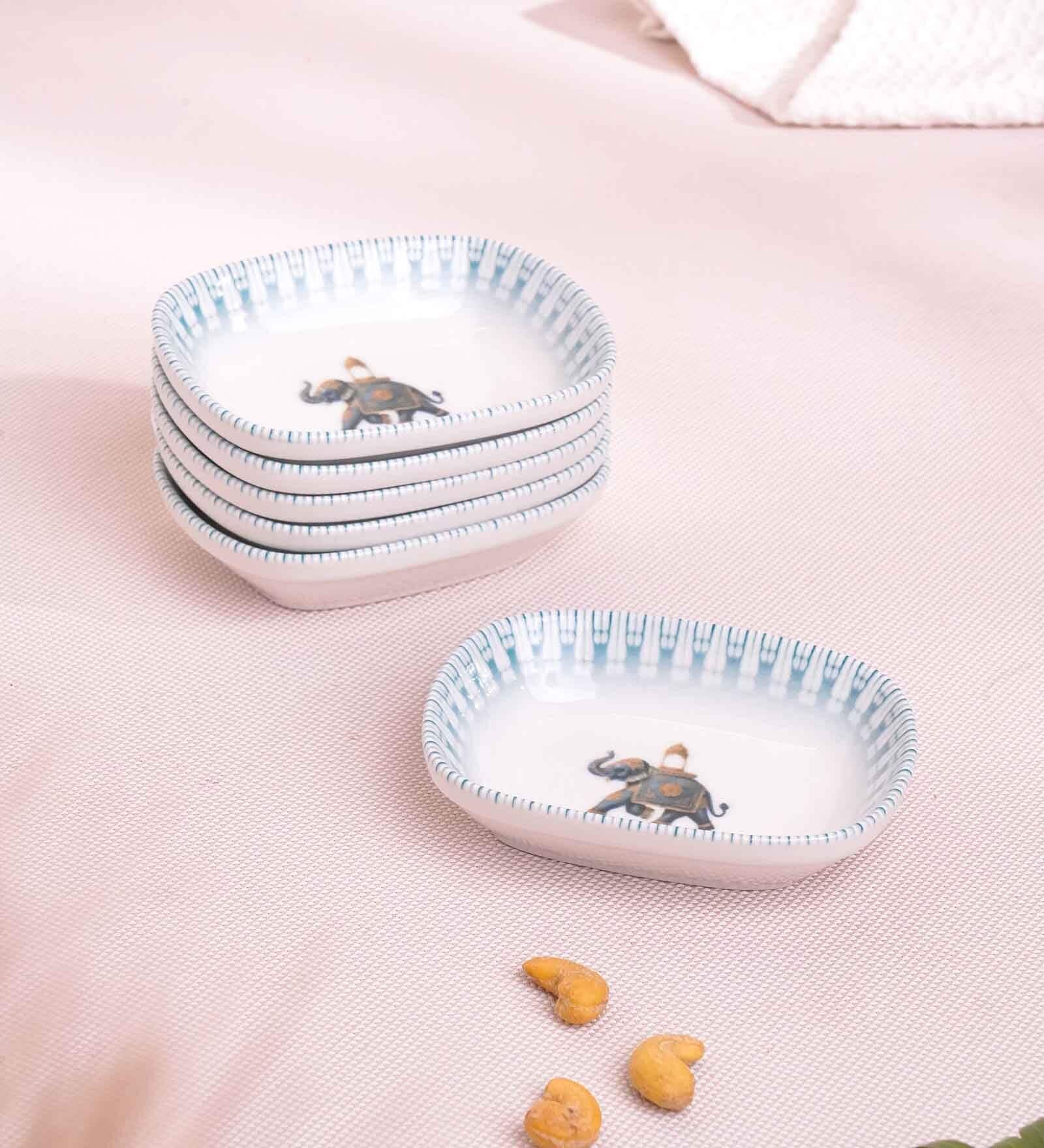 Savannah Collection Rectangle Bowl Set of 6