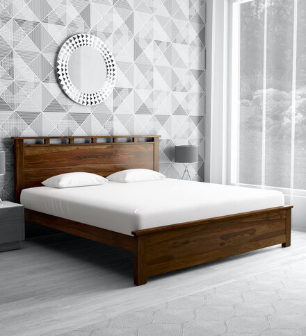 king size cot pepperfry