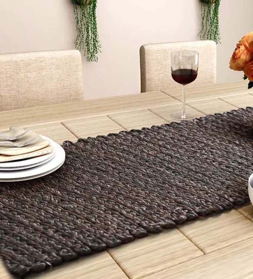 Sabai Brown Grass 36X12 Inches Table Runner