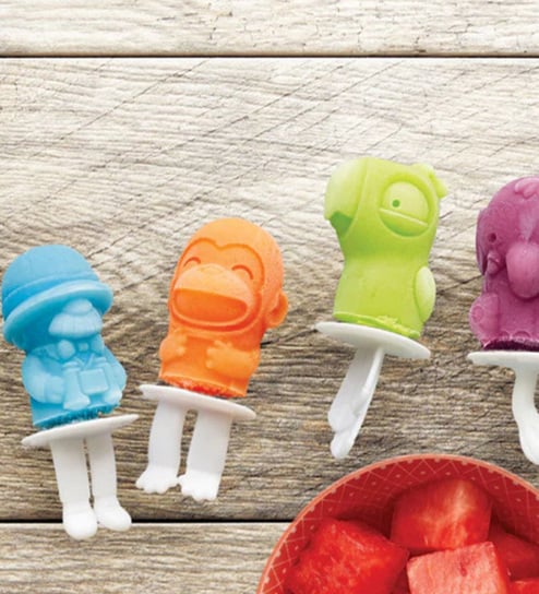 Safari 45ml Green Polypropylene Ice Pop Mould