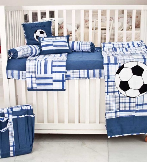 Buy Sanaa Elegant Baby Crib Set Set Of 5 Online Baby Bedding