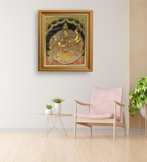 saraswathi multicolour birch plywood painting saraswathi multicolour birch plywood painting 25dhvo