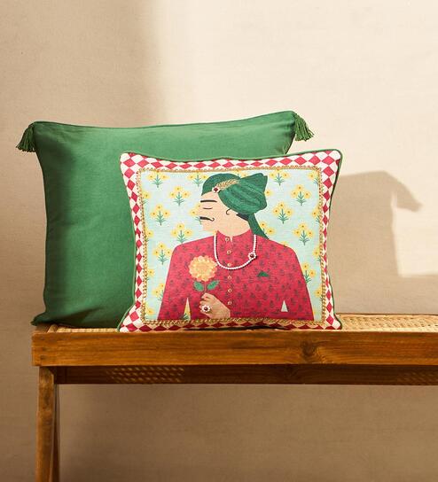 Sawai Cushion Cover, 16" | Palace Memoirs