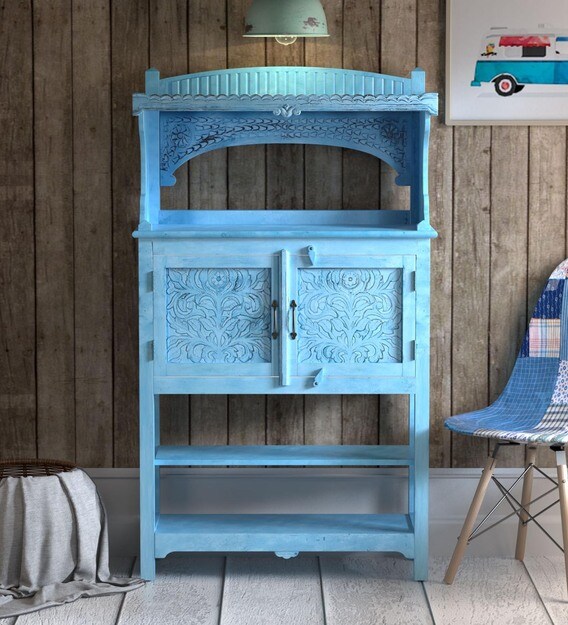 Buy Saicos Solid Wood in Distress Finish Bohemiana By