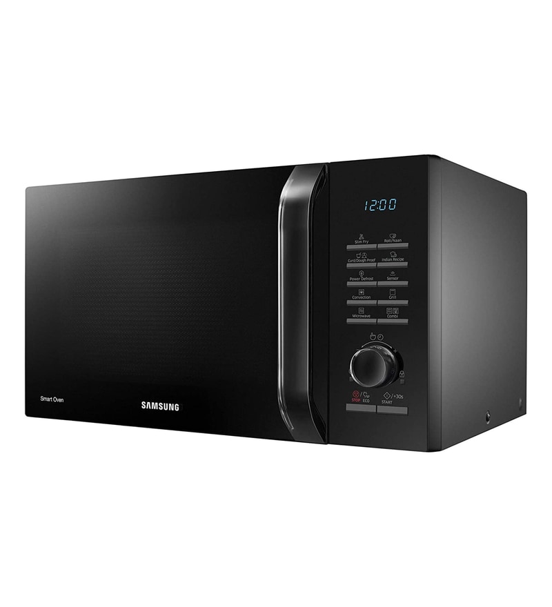 samsung 28 l convection microwave oven mc28h5145vk tl black slimfry